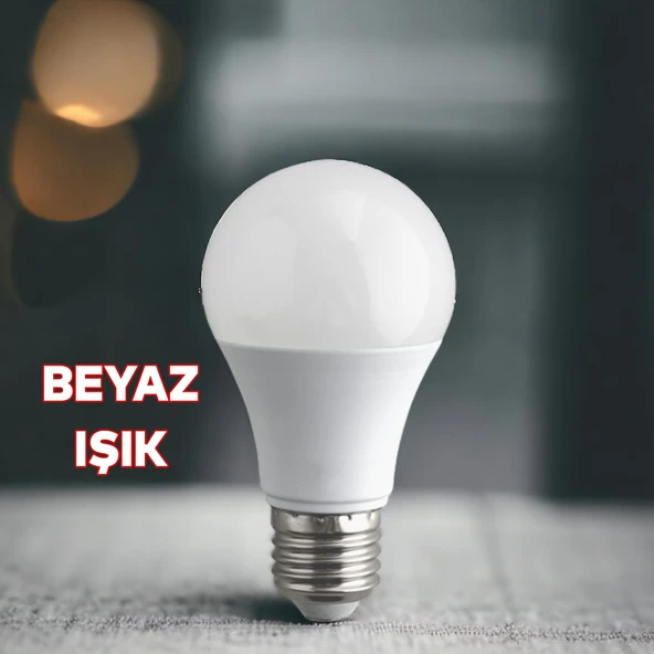 Tasarruflu Ampul 18 W Led Lamba Beyaz E27 Duy 1760 Lümen Uzun Ömürlü  220 Volt Elektrik 1 Adet - 2