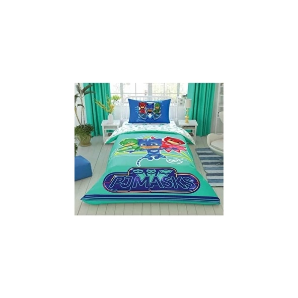 TAÇ PJ MASKS MOVE TEK KİŞİLİK LİSANLI NEVRESİM TAKIMI ürün görseli