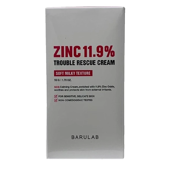 Barulab Zinc 11.9% Onarıcı Bakım Kremi 50 gr ürün görseli
