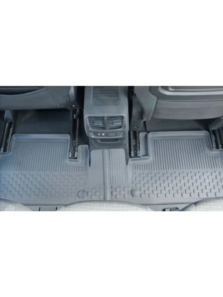 Sahler Peugeot Rifter 2019+ Uyumlu 4.5D Premium Havuzlu Oto Paspas Ve Liner Marka 3D Bagaj Havuzu - 5