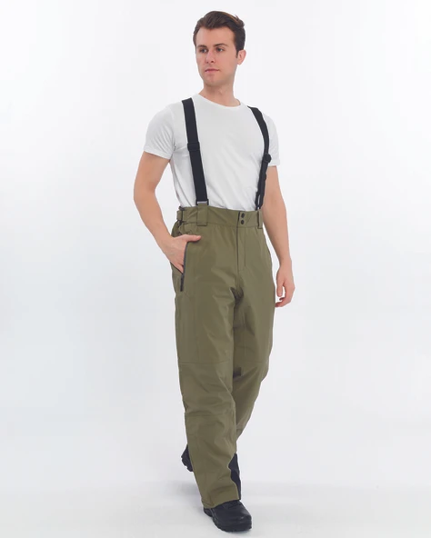 Mapamyumco Erkek Kayak Pantolon-HAKİ - 12