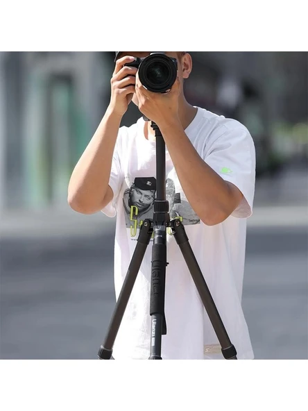 ULANZI Mt-61 Carbon Fiber Hafif Taşınabilir Travel Tripod Monopod - 6