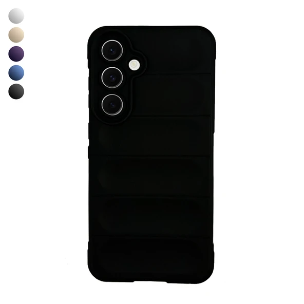 Samsung Galaxy S24 FE Kılıf Optimum Lens Çerçeveli Silikon Kapak