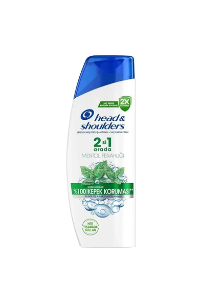 Head&Shoulders Şampuan Mentol Ferahlığı 2in1 250 ml - 6