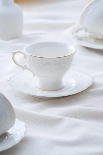 Acar Angela Gold 6 Kişilik Çay-Nescafe Fincanı Takımı SYT-06062