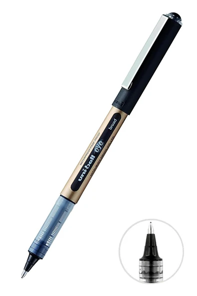Pilot Kalem 1 Adet Uniball Eye Broad 1.0 mm Roller Pilot Kalem Ub-150-10 Roller Uçlu Likit Mürekkepli Pilot Kalem - 3
