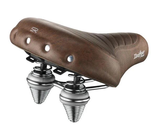 Selle Royal Drifter Plus Jelli Geniş Yaylı Sele Kahverengi