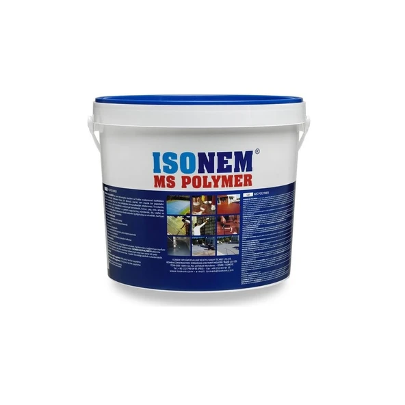 İsonem Ms Polymer Su Yalıtım Kaplaması Gri 18 Kg - 2