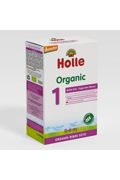 1 Organik Bebek Sütü 400 gr 0-6 Ay NO COLOR 1 - 3