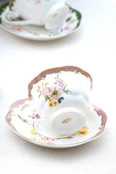 Acar Clara 6 Kişilik Çay-Nescafe Fincanı Takımı SYT-06065 Karışık - 4