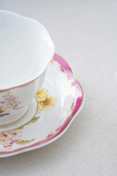 Acar Clara 6 Kişilik Çay-Nescafe Fincanı Takımı SYT-06065 Karışık - 6