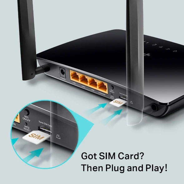 Tp-Link Archer MR400 4G LTE Dual Bant Router Sim Kartlı - 4