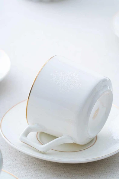 Acar Deborah Gold 6 Kişilik Çay-Nescafe Fincanı Takımı SYT-06066 - 4
