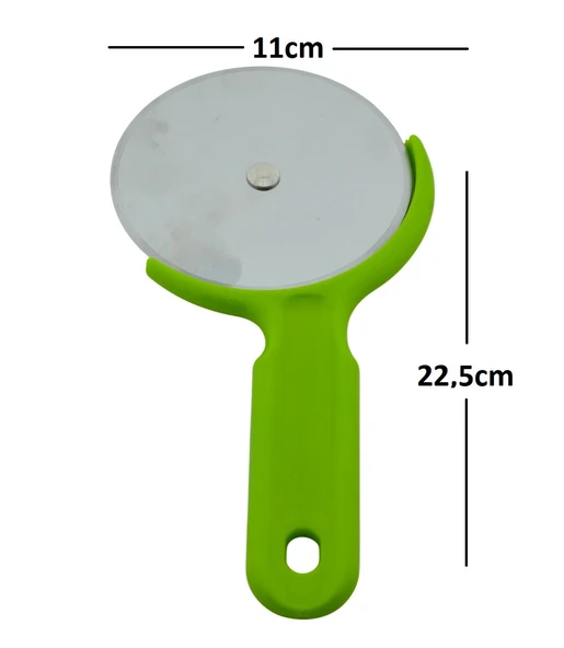 Manuel Üstten Basmalı Sebze Salata Kurutucu 5 Lt. ve Hamur Kesme Ruleti (11x22,5cm) - 2