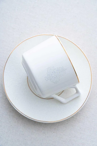 Acar Deborah Gold 6 Kişilik Çay-Nescafe Fincanı Takımı SYT-06066 - 3