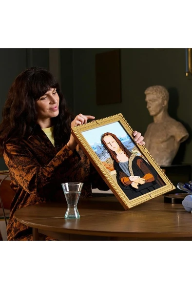 LEGO ® ART Mona Lisa 31213 -  Leonardo da Vinci Tablosu Yapım Seti (1503 Parça) - Resim 9