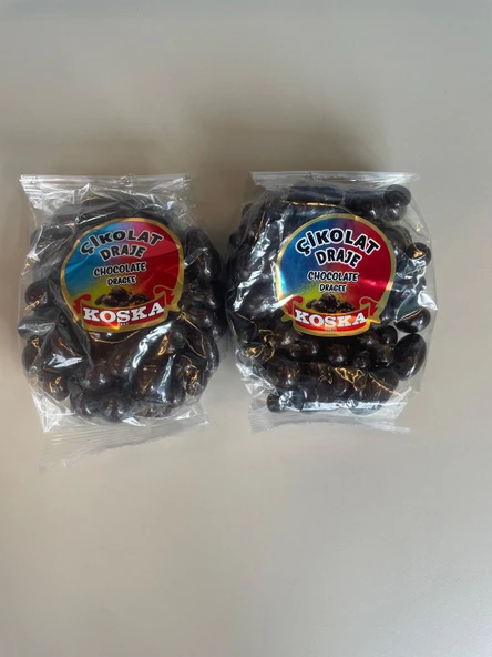 KOSKA ÇİKOTA DRAJE 200 GR KOLİ (24 ADET) - 3