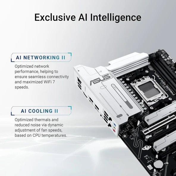 Asus Prime X870-P Wi-Fi AMD AM5 DDR5 ATX Anakart - 3
