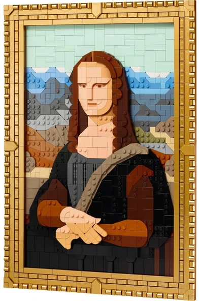 LEGO ® ART Mona Lisa 31213 -  Leonardo da Vinci Tablosu Yapım Seti (1503 Parça) - Resim 10