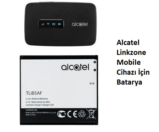ALCATEL LINKZONE MOBİLE HOTSPOT TLiB5AF PİL BATARYA