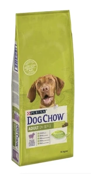 Dog Chow Adult Lamb Rice Kuzulu Pirinçli 14 kg Yetişkin Köpek Maması - 1