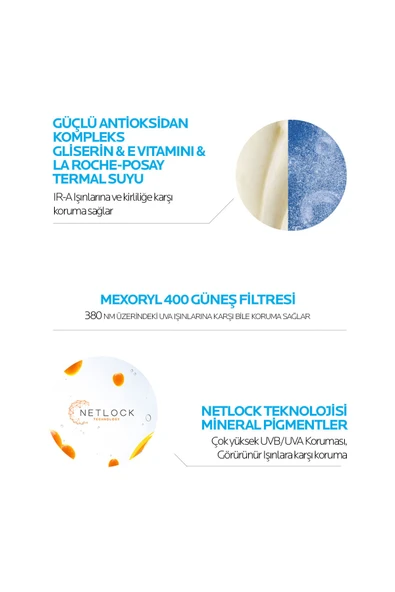 La Roche-Posay Güneş Bakım Seti: Anthelios Uvmune Yüz Güneş Kremi 50 ml & Termal Su 50 ml - 3
