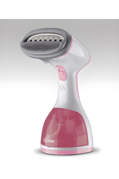 Kiwi Ksı 6450 Portatif Buharlı Kırışık Giderici Dikey Ütü 1200w - Pembe - 3