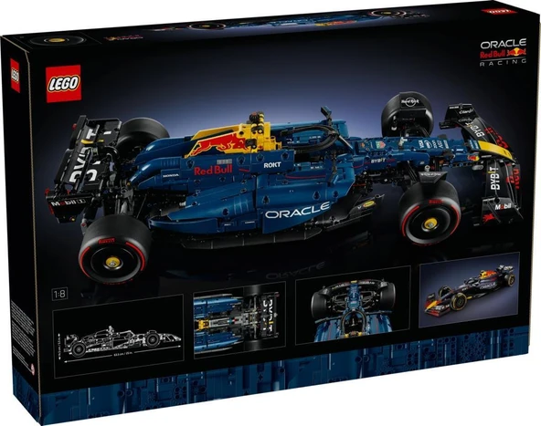 LEGO 42206 Oracle Red Bull Yarış RB20 F1 Araba ürün görseli 1