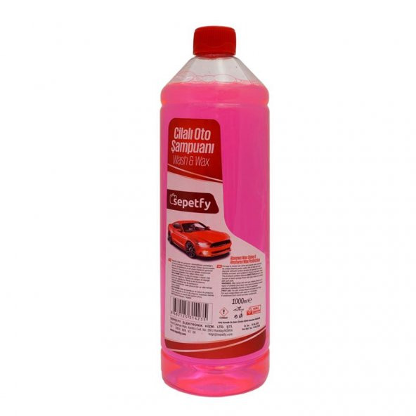 Sepetfy Cilalı Oto Yıkama Şampuanı 1000 ml. - 1