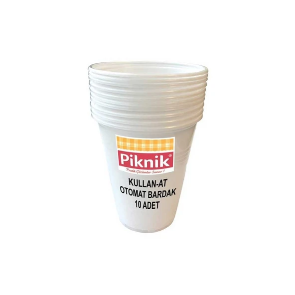 Piknik Plastik Bardak 10 Adet