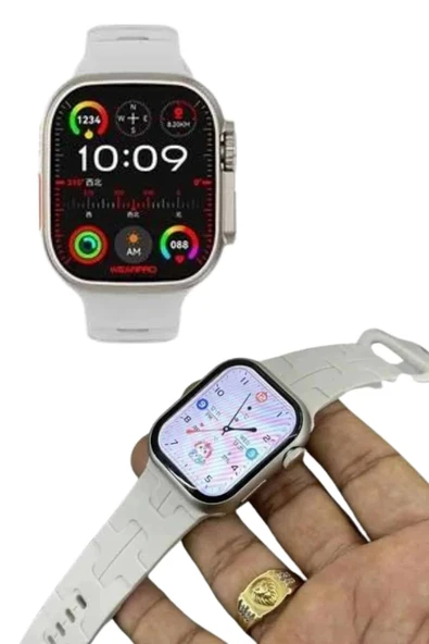 Yeni Nesil Akıllı Saat Amoled Ekran Yüksek Çözünürlüklü 41 mm Kasa - Resim 5