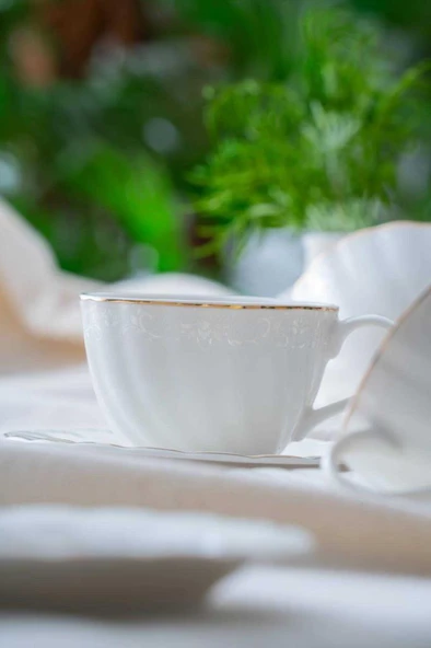 Acar Velvet Gold 6 Kişilik Çay-Nescafe Fincanı Takımı SYT-06067 - 6