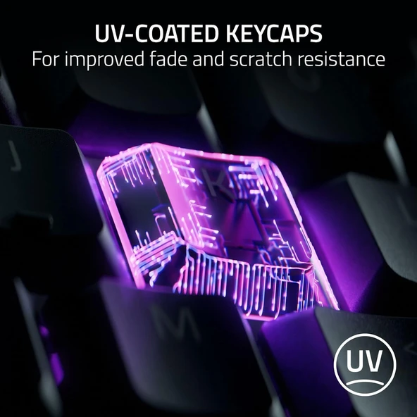 Razer Ornata V3 TKL RGB Mecha-Membrane Switch Kablolu Oyuncu Klavyesi - Resim 2