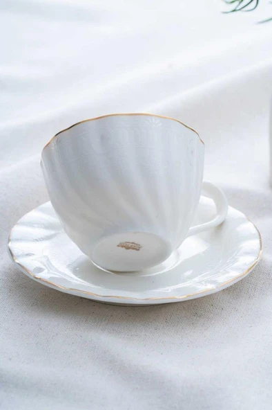 Acar Velvet Gold 6 Kişilik Çay-Nescafe Fincanı Takımı SYT-06067 - 4