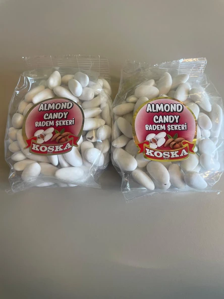 KOSKA TORBA BADEM ŞEKERİ 200 GR 1 ADET