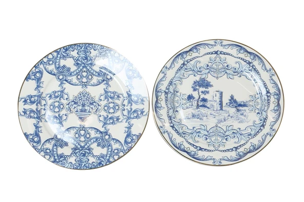 Lucky Art Florance Bone 27cm 4lu Tabak Seti ürün görseli