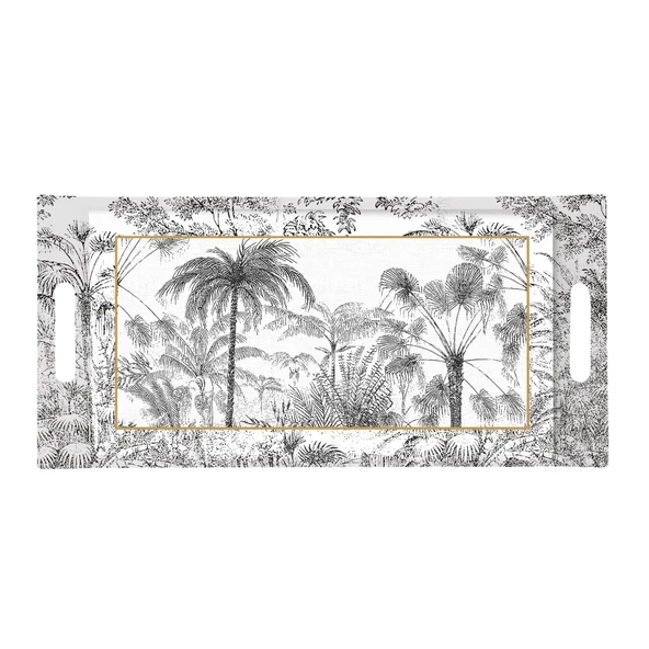 Easy Life Retro Jungle  Tepsi 40x19 cm.