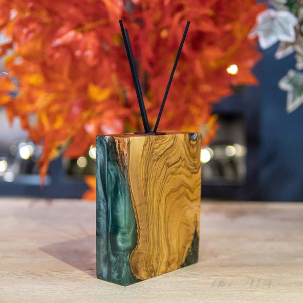 Biosy Epoksi Kare Dikdörtgen Oda Kokusu Yeşil Ebat 2 Cc