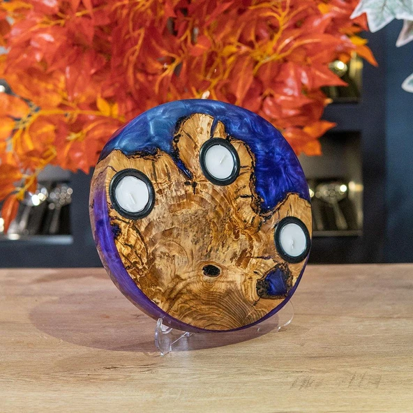 Biosy Mumluk Epoksili  Ebat 3 A Mor - Resim 3