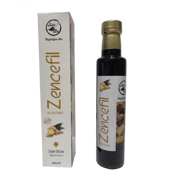 Aslı Bu Zencefil Sıvı Ekstraktı (Zingiber Officinale) 250 ml - 2