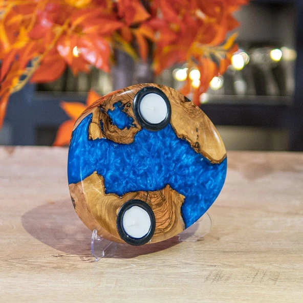 Biosy Mumluk Epoksili  Ebat 1 D Mavi - Resim 3