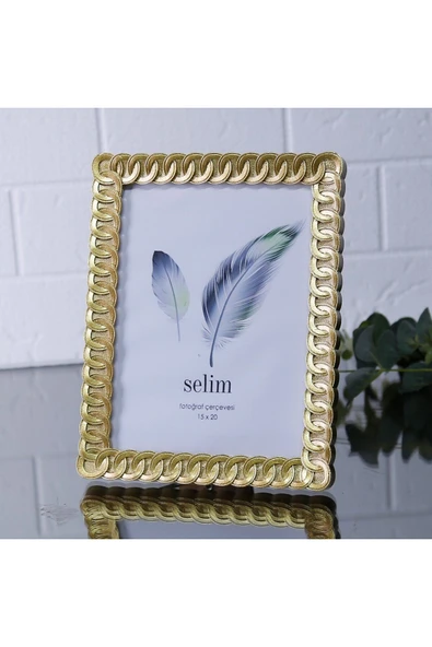Selim Dekor Ring 15x20 Çerçeve Altın - 4