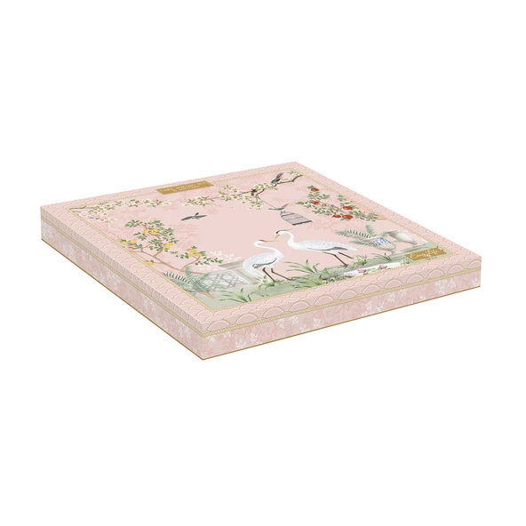 Easy Life Jardin de Reves  Porselen Kek Servis Tabağı 32 cm Dilimleyicili - 2