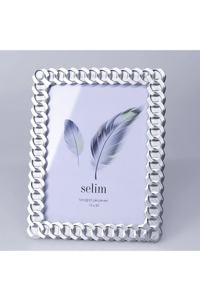 Selim Dekor Florence 15x20 Çerçeve Gümüş