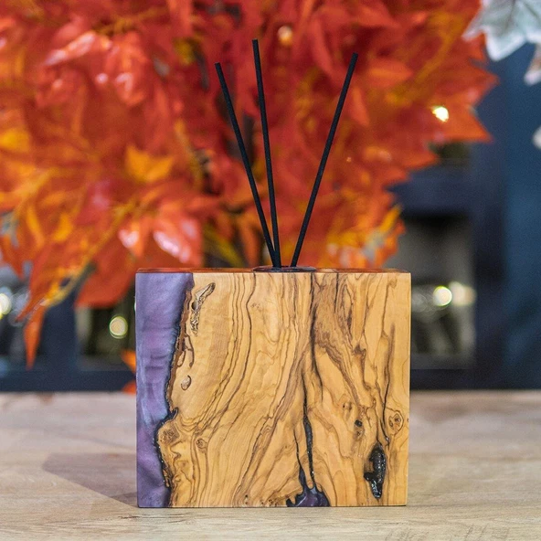 Biosy Epoksi Kare Dikdörtgen Oda Kokusu Mor Ebat 2 Aa - 6