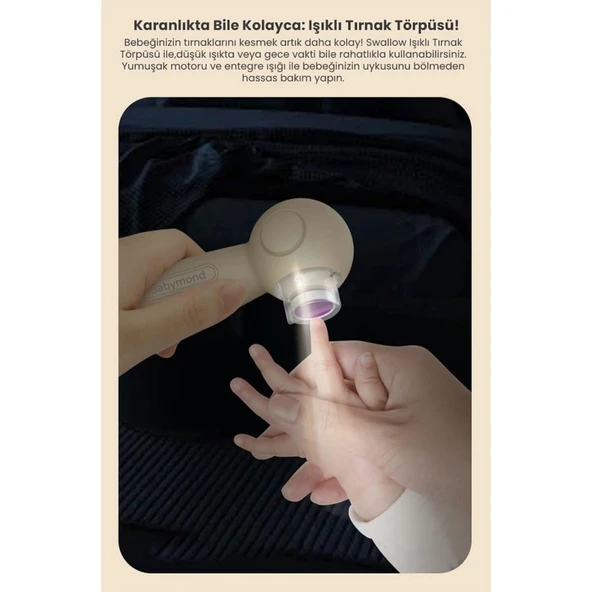 Babymond Elektrikli Bebek ve Anne Tırnak Törpüsü 107 - 7