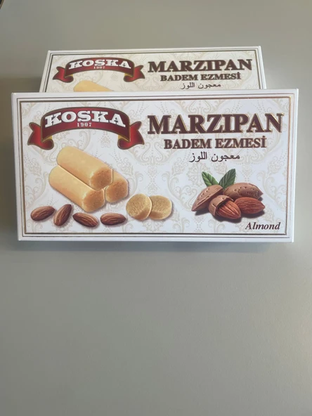 KOSKA MARZIPAN  BADEM EZMESİ 100 GR KOLİ (12 ADET) - 2