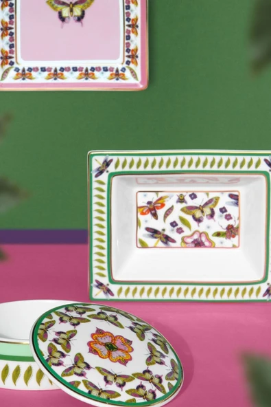 Baci Milano Amazzonia Düz Tabak 15x15 cm - Resim 2