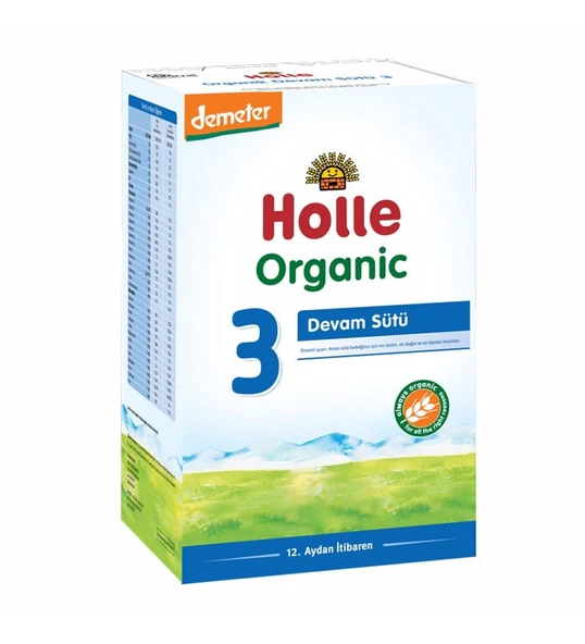 Holle Organik Mama 3 Numara 600 Gr