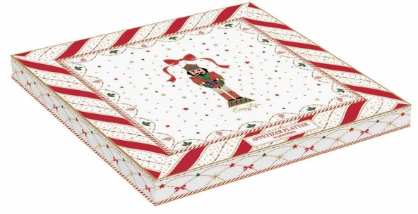 Easy Life Porselen Servis Tabağı 25,0x25,0 cm - Resim 2